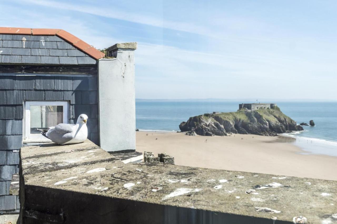The Penthouse - Luxury 1 Bed - Panorama - Tenby Exteriér fotografie