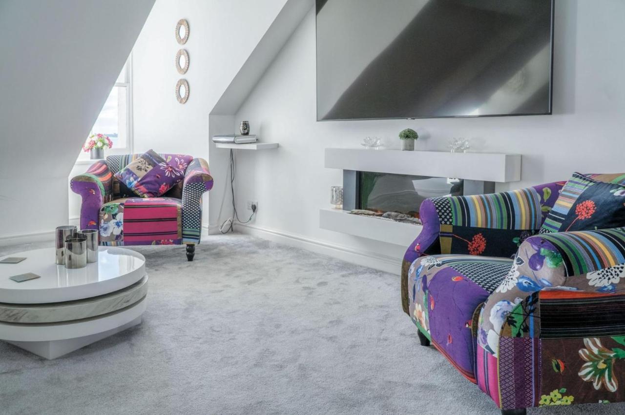 The Penthouse - Luxury 1 Bed - Panorama - Tenby Exteriér fotografie