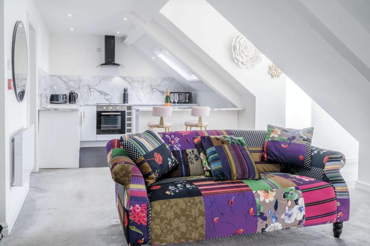 The Penthouse - Luxury 1 Bed - Panorama - Tenby Exteriér fotografie